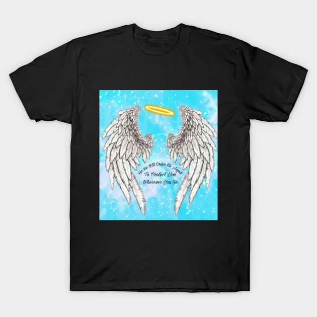 Angels Protection T-Shirt by wonderwoman0317